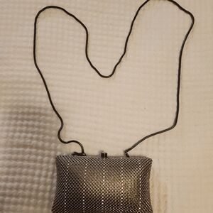 Elegant Silver Evening Clutch